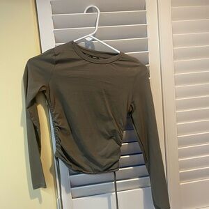 Olive Long Sleeve Top